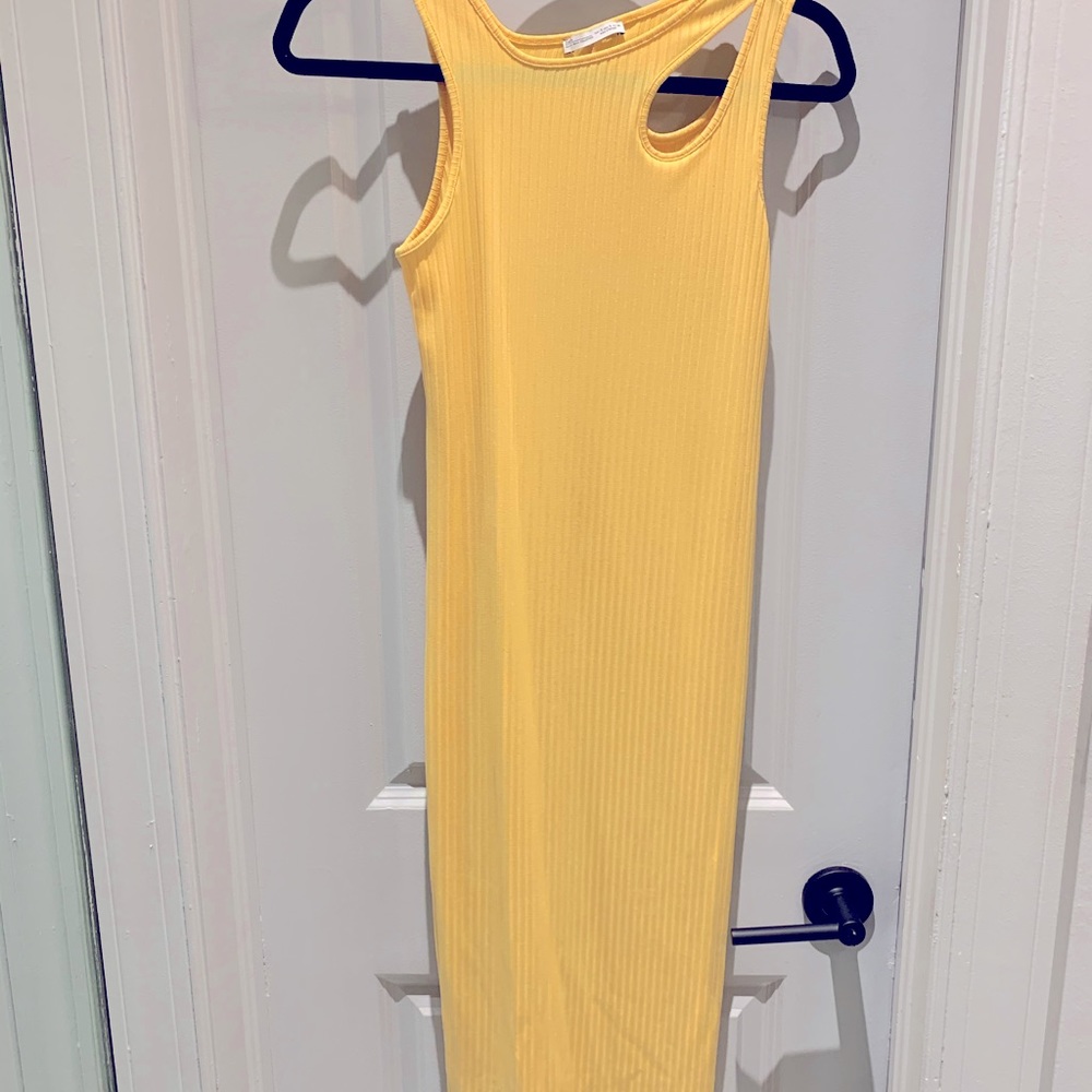 Yellow Midi Zara dress